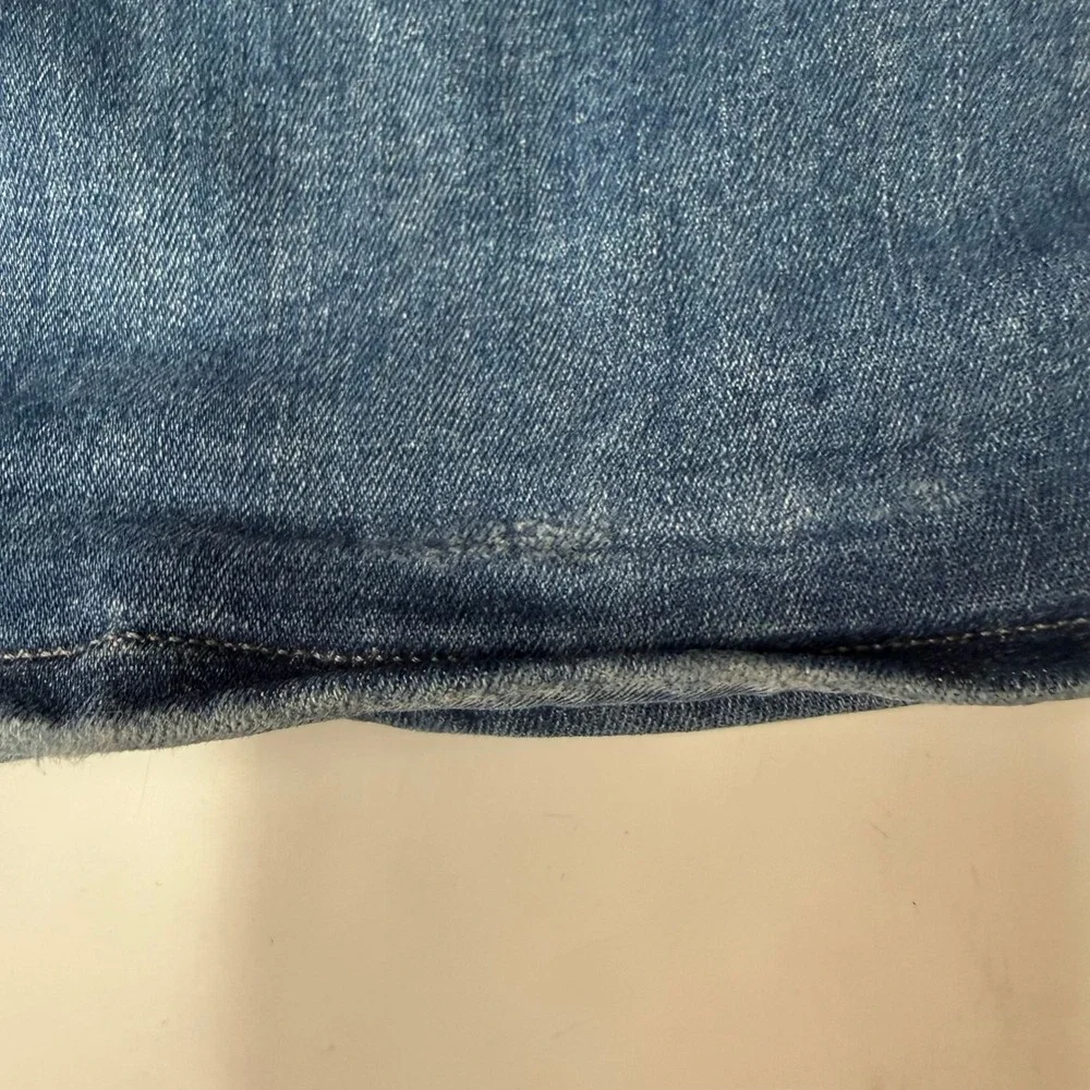 Lucky Brand Jeans Womens 30x32 Blue Uni High Rise Flare Medium Wash Stretch